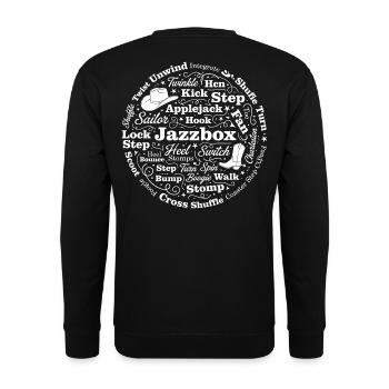 Fan de danse en ligne - Sweat-shirt Unisexe - noir - Dos - Michal (187cm)
