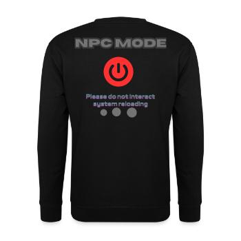 Reboot Neon Pulse - Sweat-shirt Unisexe - noir - Dos - Michal (187cm)