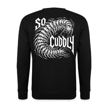 Scolopender Fan - Unisex Sweatshirt - black - Back - Michal (187cm)