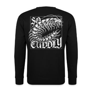 Scolopender Fan - Unisex Sweatshirt - black - Back - Michal (187cm)
