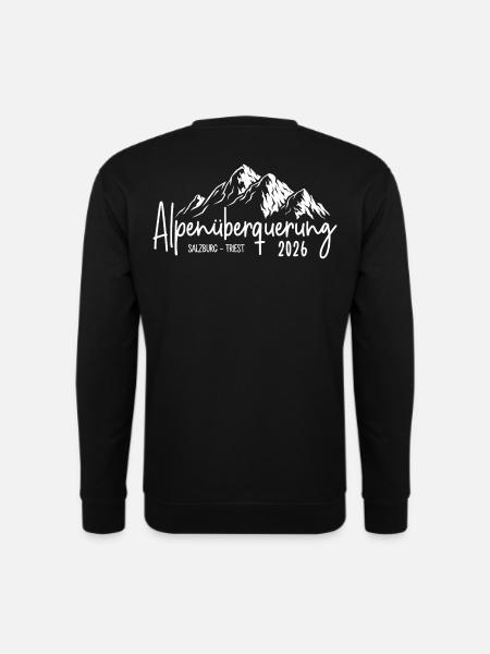 Alpenüberquerung Salzburg Triest 2026 - Unisex Pullover - Schwarz