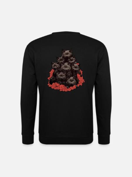Chats noirs - Sweat-shirt Unisexe - noir