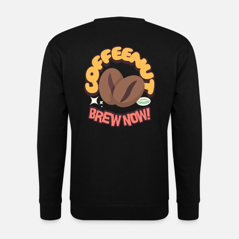 Coffeenut Brew - Unisex Pullover - Schwarz