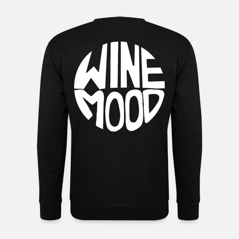 Wine Mood - Unisex Sweatshirt - black