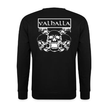 Valhalla - Sweat-shirt Unisexe - noir - Dos - Alina (178cm)