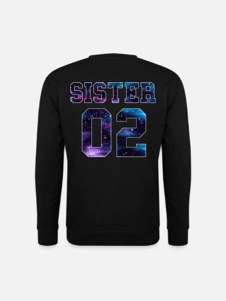 Sister 02 - Unisex Pullover - Schwarz
