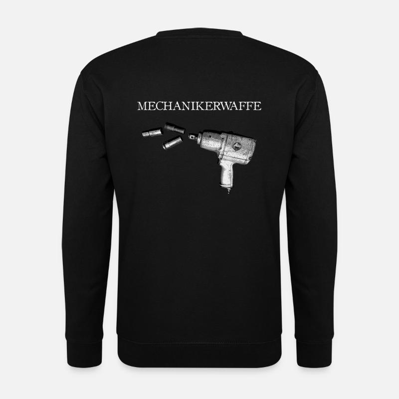Schlagschrauber Mechaniker - Unisex Pullover - Schwarz