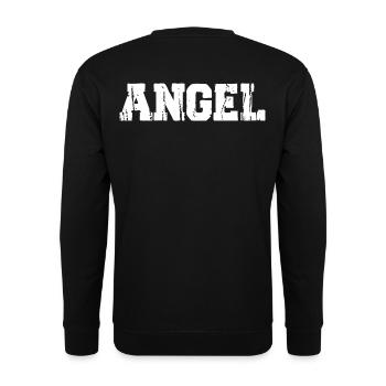Angel Engel Amis Bff Friend - Sweat-shirt Unisexe - noir - Dos - Michal (187cm)