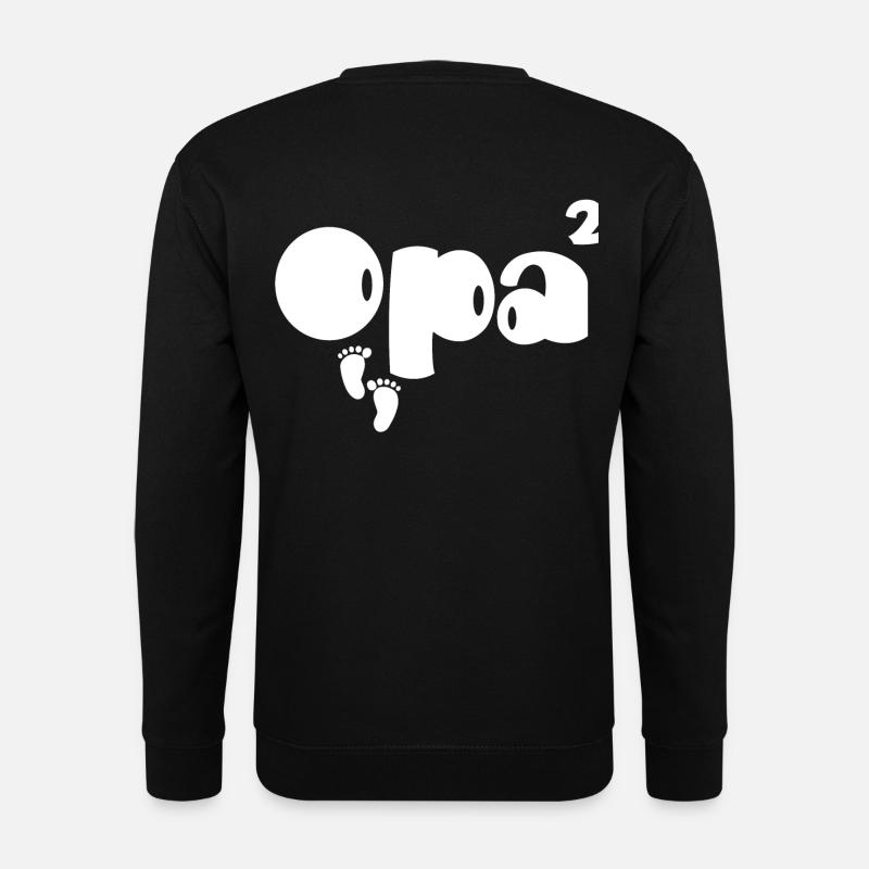 opa twins gift idea - Unisex Sweatshirt - black