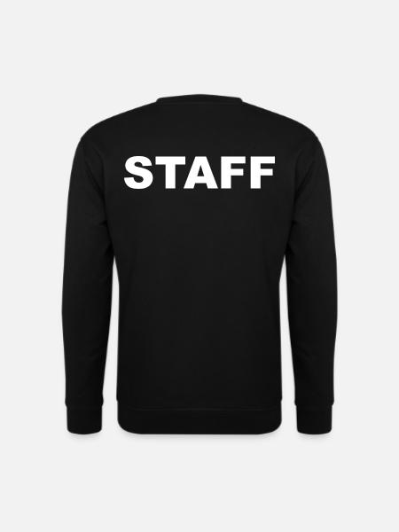 STAFF - Unisex Pullover - Schwarz