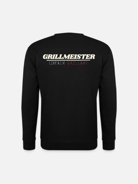 Grillmeister: Einfach Grillant – Das Familien-BBQ - Unisex Pullover - Schwarz