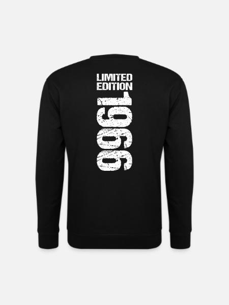 60. Geburtstag Limited Edition 1966 Jahrgang 1966 - Unisex Pullover - Schwarz