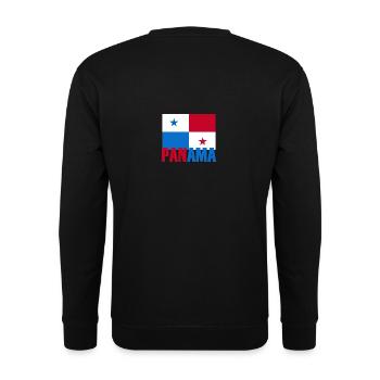 Panama - Unisex Sweatshirt - black - Back - Alina (178cm)