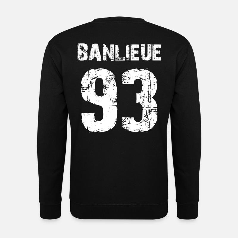 banlieue 93 - Unisex Sweatshirt - black