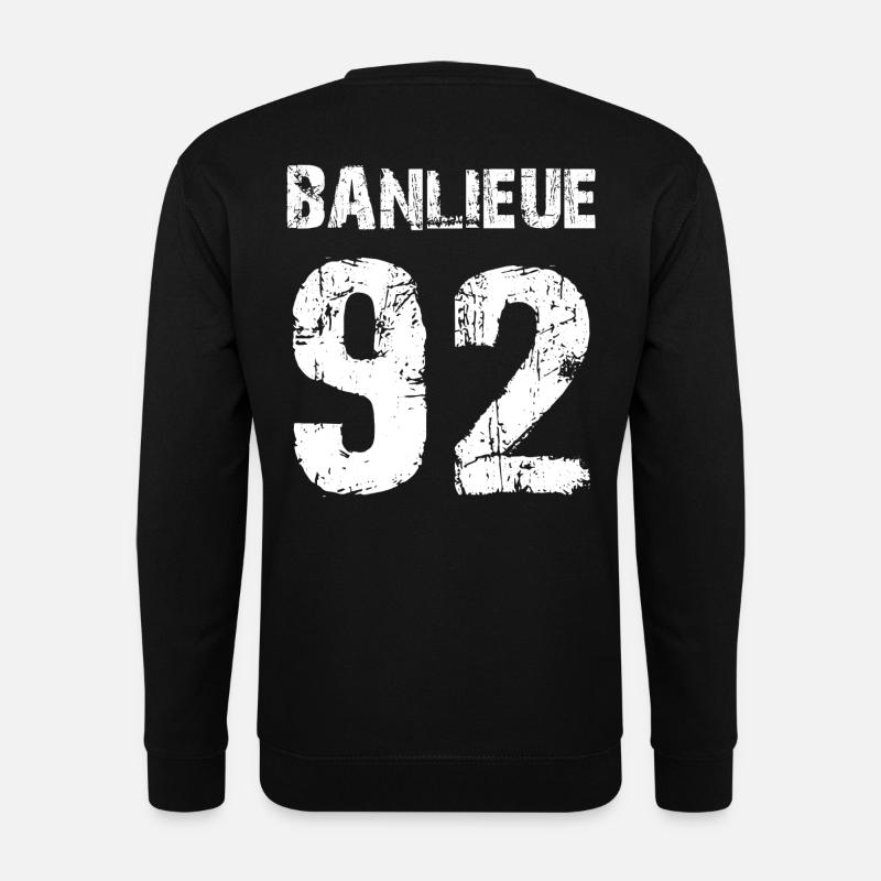 banlieue 92 - Unisex Sweatshirt - black