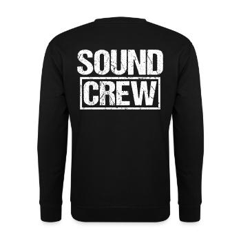 Membre de l’uniforme de l’équipe audio sonore - Sweat-shirt Unisexe - noir - Dos - Alina (178cm)