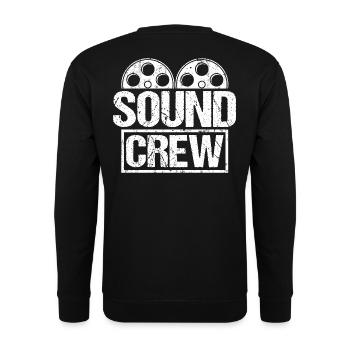 Film sonore Film Audio Membre de l’équipe audio - Sweat-shirt Unisexe - noir - Dos - Alina (178cm)