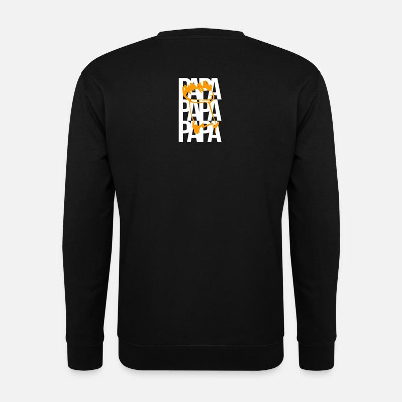 DAD and Child's Drawing - Unisex Sweatshirt - black