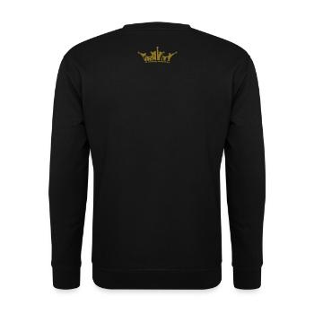 gravity majesty - Unisex Pullover - Schwarz - Hinten - Alina (178cm)