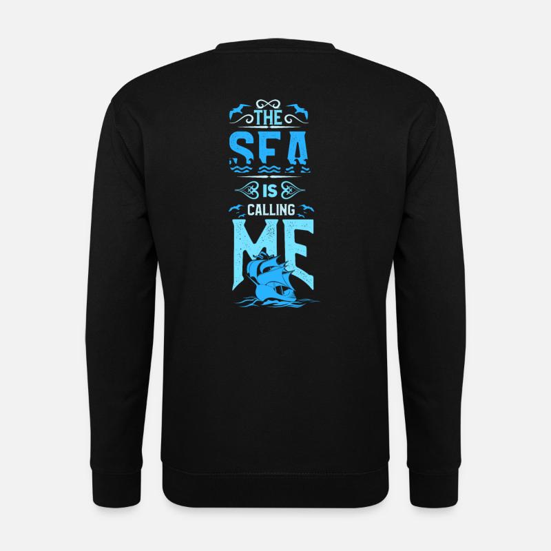 Segeln - Unisex Pullover - Schwarz