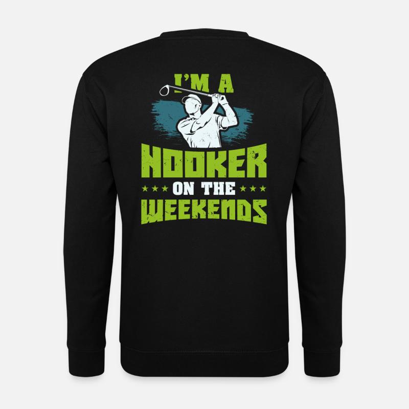 Golf - Unisex Pullover - Schwarz