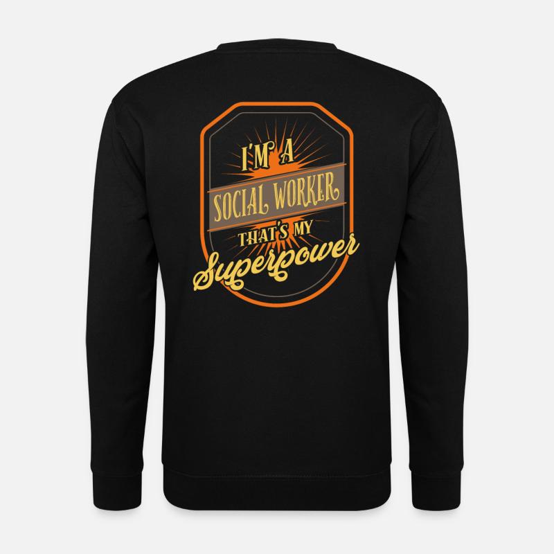 Sozialarbeiter - Unisex Pullover - Schwarz