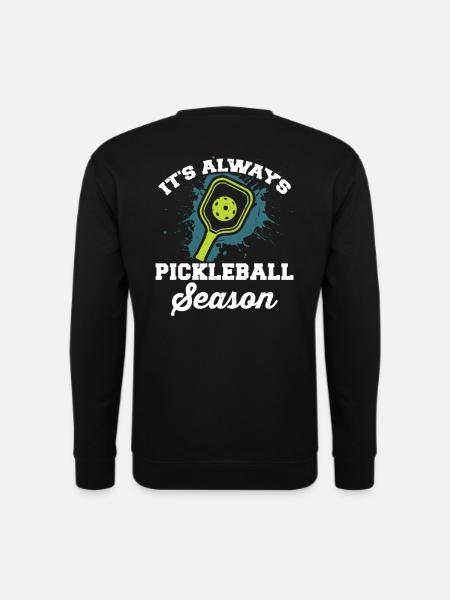 Pickleball - Sweat-shirt Unisexe - noir