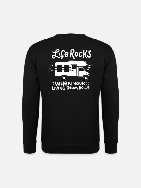 camping - Unisex Sweatshirt - black