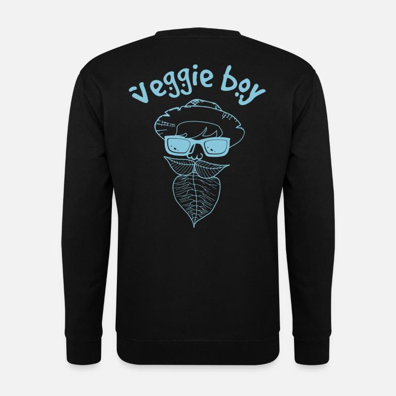 Veggie - Unisex Pullover - Schwarz