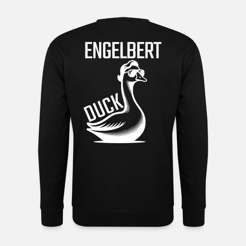 Engelbert Duck  - Unisex Pullover - Schwarz
