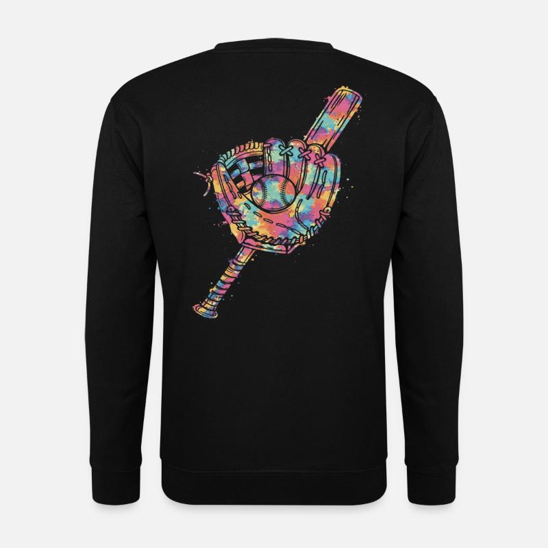 Ball- und Schlägerhandschuh mehrfarbig - Unisex Pullover - Schwarz