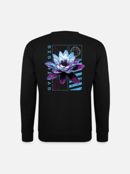 Lotus Synthesis – Techno-Rave-Band DJ Festival - Unisex Pullover - Schwarz