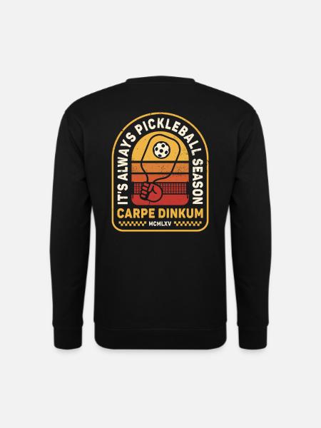 It's Always Pickleball Season - Unisex Pullover - Schwarz