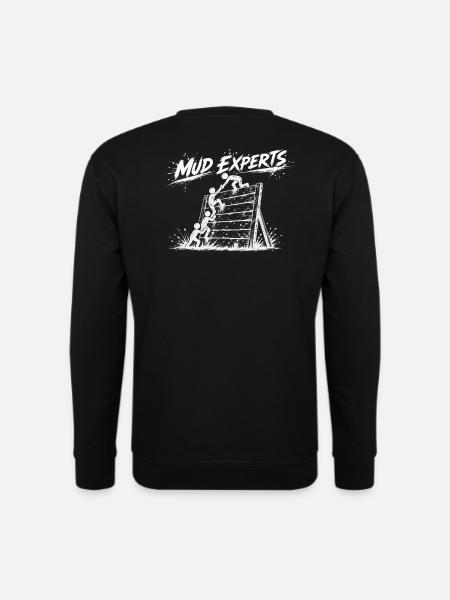 Mud Masters / Experts - Hinderniswand - Unisex Pullover - Schwarz