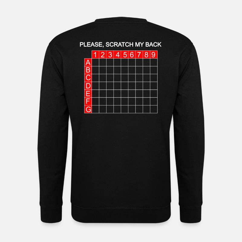 Scratch - Bitte hier kratzen - Unisex Pullover - Schwarz