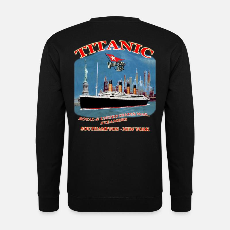 TITANIC creation Louis RUNEMBERG © Adagp - Unisex Sweatshirt - black