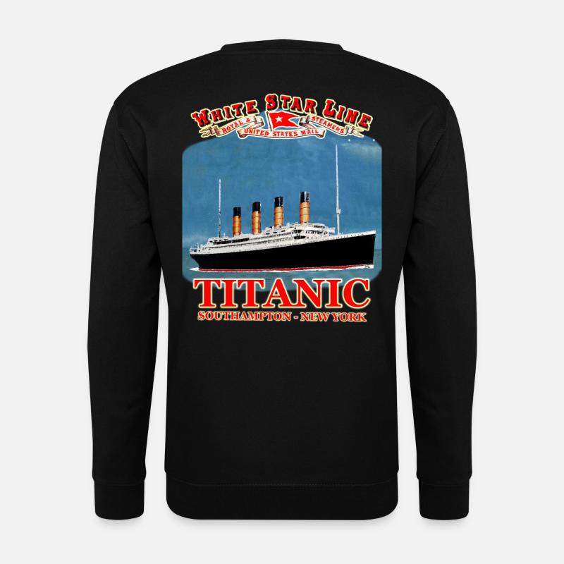 TITANIC creation Louis RUNEMBERG © Adagp - Unisex Sweatshirt - black