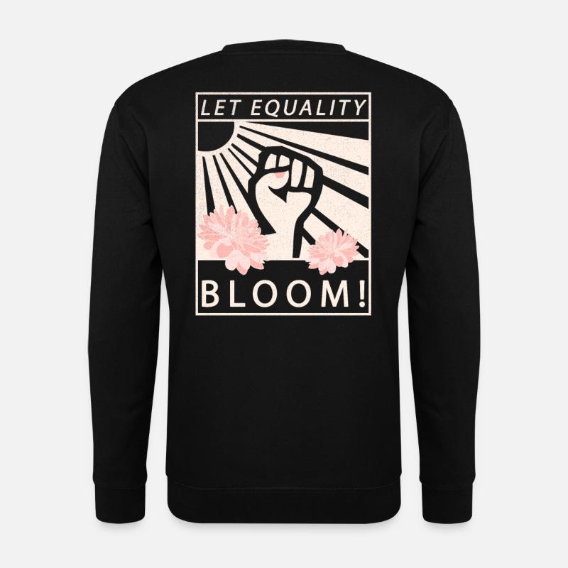 Equality Equality Feminist - Unisex Sweatshirt - black