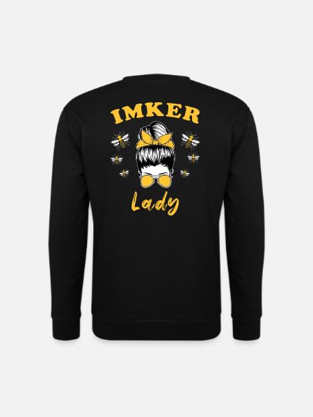 Imker Lady Imker Frauen - Unisex Pullover - Schwarz