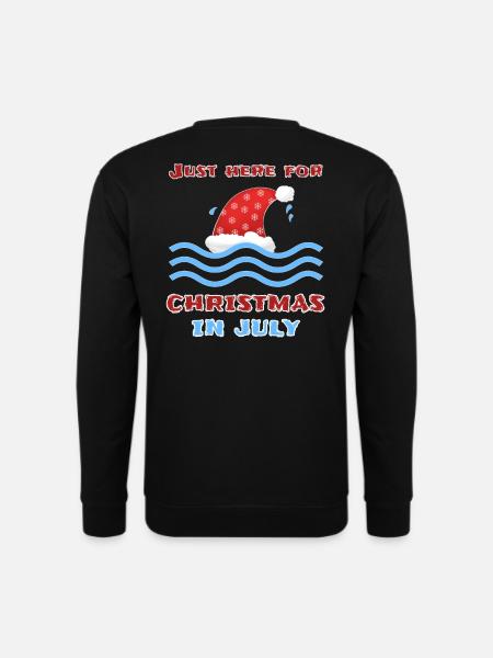 Christmas in July - Unisex Sweatshirt - black