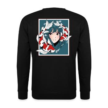 Anime Ragazza Otaku Koi - Felpa unisex - nero - Retro - Alina (178cm)