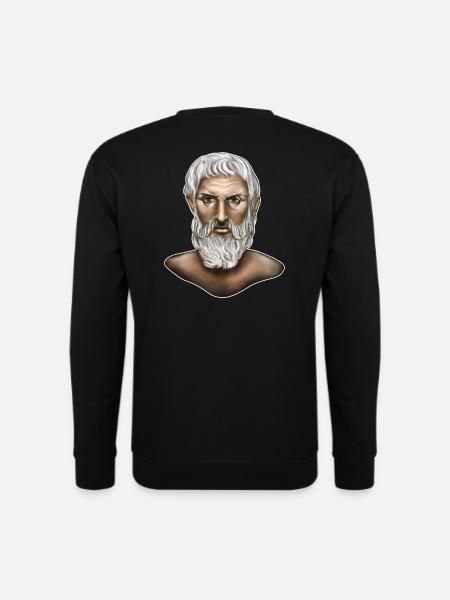 Epicure Philosophie grecque - Sweat-shirt Unisexe - noir