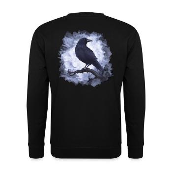 Corbeau Corbeau Goth - Sweat-shirt Unisexe - noir - Dos - Michal (187cm)