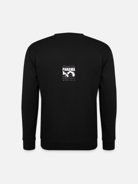 Panama Insel Regen - Unisex Pullover - Schwarz