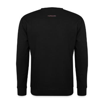 i-Männchen Heavy Metal Einschulung - Unisex Pullover - Schwarz - Hinten - Michal (187cm)