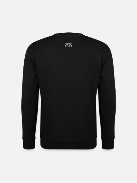 Achterbahnindermittesitzer - Unisex Pullover - Schwarz