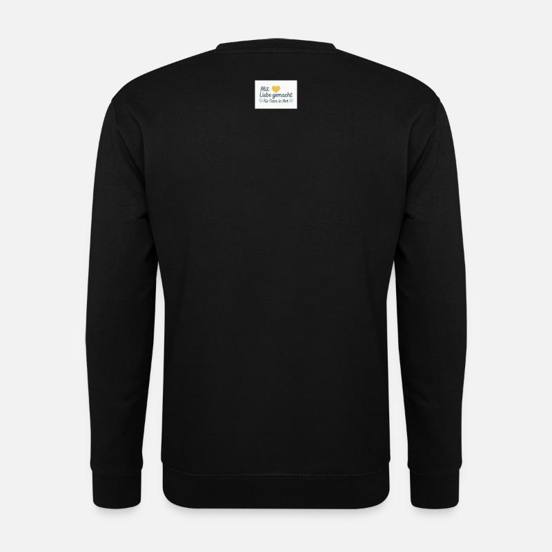 For animals in need - Unisex Sweatshirt - black