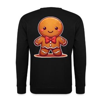 Gingerbread - Sweat-shirt Unisexe - noir - Dos - Alina (178cm)