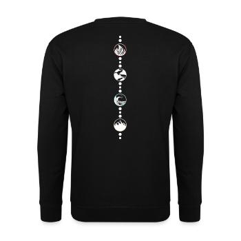 4 Produits - Sweat-shirt Unisexe - noir - Dos - Alina (178cm)