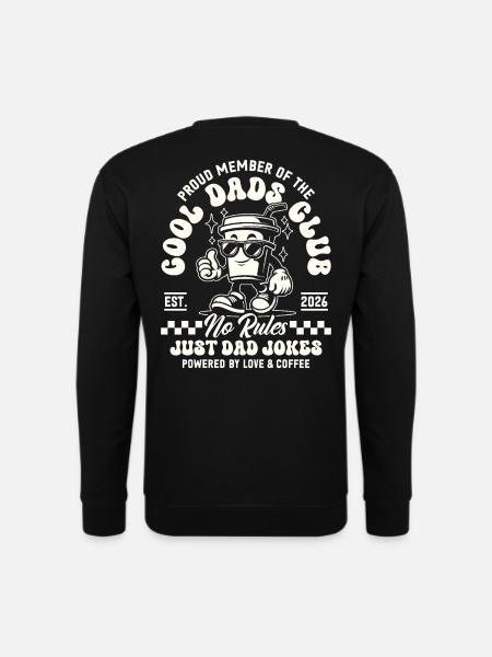 Cool Dads Club - Dad 2026 Gift - Unisex Sweatshirt - black